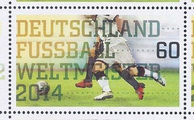 2014年德國德國贏得2014年世界杯郵票