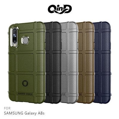 --庫米--QinD SAMSUNG Galaxy A8s 戰術護盾保護套 保護殼 手機殼 TPU殼 背殼