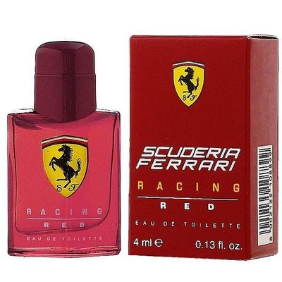 【美妝行】Ferrari Racing Red 法拉利 極限紅 男性淡香水 4ml 原廠迷你小香