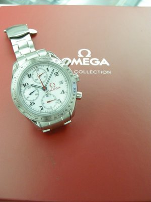 Omega 亞米茄大海馬/ 奧林匹克紀念收藏款/ 機械自動陶瓷面多功能計時腕錶 如新品