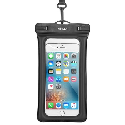 〔現貨〕日本 Anker 手機防水袋 IPX8防水規格 iPhone 8/7/6 Plus皆可使用 最大約可到6吋