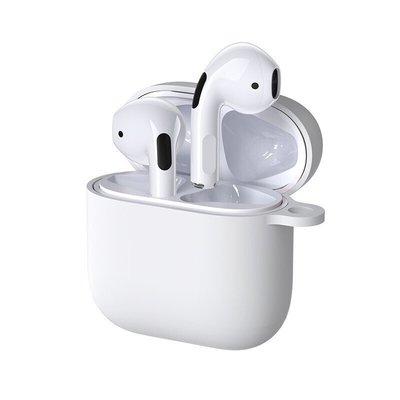 REMAX 耳機硅保護套適用于TWS-10i型號 TWS-10i白色 白色超夯 新品 精品