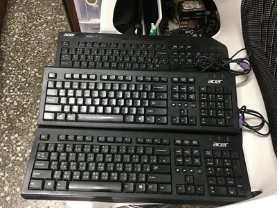 電腦雜貨店~ 二手電腦周邊 USB、PS2 鍵盤  / 隨機出貨 功能正常 1個70