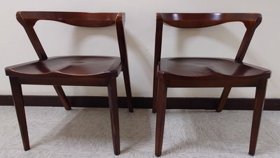 兩張 實木椅 扶手椅 工作椅 餐椅 單人椅 書桌椅 辦公洽談椅 8.5成新  X詩肯