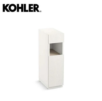 魔法廚房 KOHLER  Spacity 32165T-L/R-PPW 25公分置物矮櫃 粉嫩白 浴室收納櫃
