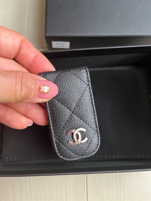 (他處已售出）近全新Chanel 香奈兒鈔票夾