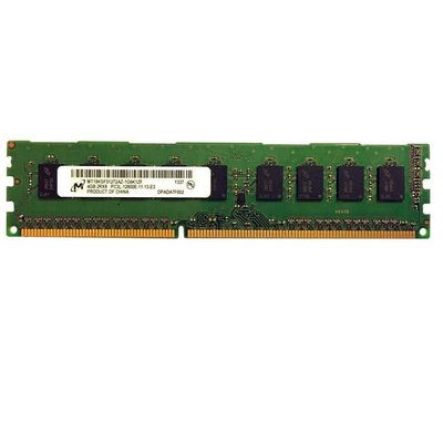 鎂光原裝4G 2RX8 PC3/L-12800E 伺服器記憶體DDR3 1600純ECC UDIMM
