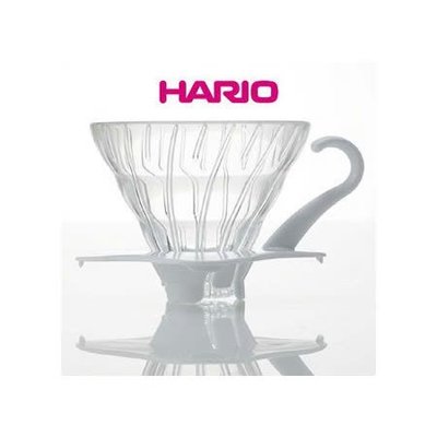 【HARIO】V60白色01玻璃濾杯 VDG-01W(02819088)