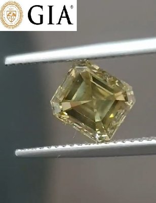 【台北周先生】天然Fancy綠色鑽石2.59克拉 綠鑽 Even分布 火光爆閃 祖母綠切割 送GIA證書