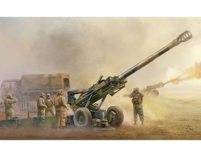 現貨 1/35 TRUMPETER 美國 M198 155mm 榴彈砲後期型 02319
