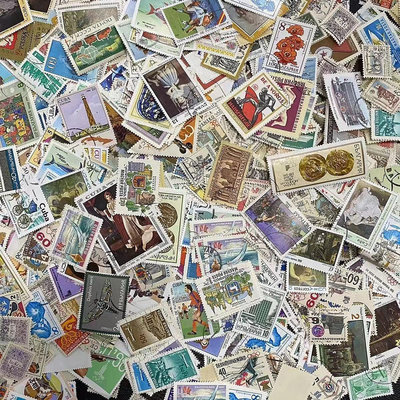 新品 多國/德國銷票100枚 隨機不重復 郵票 外國郵票 手賬、收藏郵票促銷 可開發票