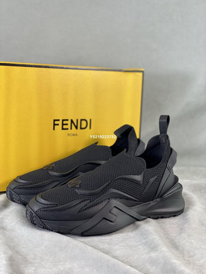 【小明潮鞋】Fendi  Match 全黑 時尚 運動鞋 男女鞋 7E1504AHI8F耐吉 愛迪達