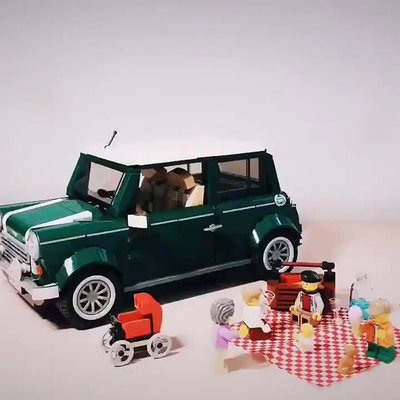 極致優品 樂高LEGO積木 10242 Mini Cooper 迷你 創意汽車玩具元旦禮物 LG803