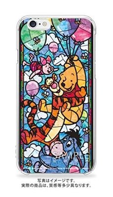 鼎飛臻坊 迪士尼 小熊維尼 古典彩繪藝術 彩色熱氣球 iPhone5/5s 手機殼 日本製 日本正版