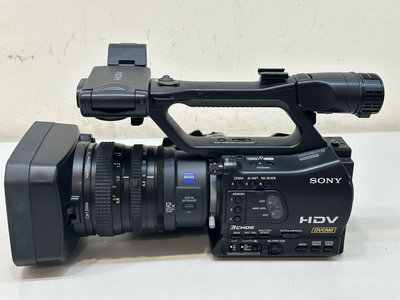 故障的SONY HDV HVR-Z7N Camera DVCAM 攝錄影機Carl ZEISS Vario Sonnar T* 1,6/4,4 -52,8鏡頭