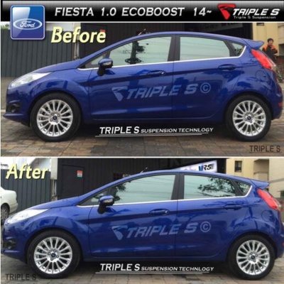 【酷熊】Triple S(TS)短彈簧Ford 福特 Fiesta  2014~可搭配KYB 倍適登 避震器 總成