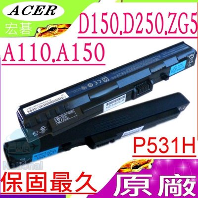 Acer AS1 A110 電池 原廠 3芯 宏碁 A150 D150 D250 P531H ZG5 UM08B31 黑