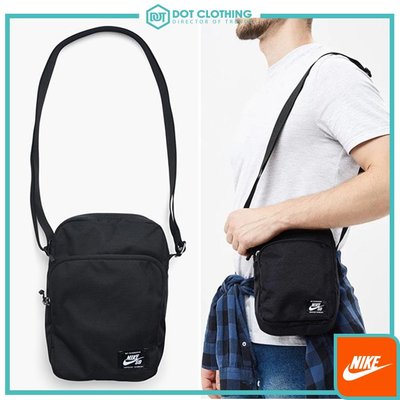DOT聚點 Nike SB Heritage Waistbag 側背包 方形包 黑色 隨身包 小包 BA5850-010