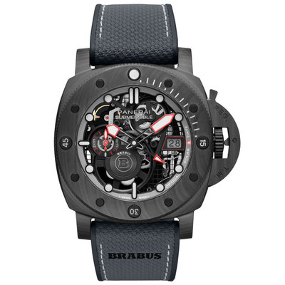 接單代購 PANERAI PAM01240 沛納海 Submersible 手錶 機械錶 47mm 藍寶石 黑面盤