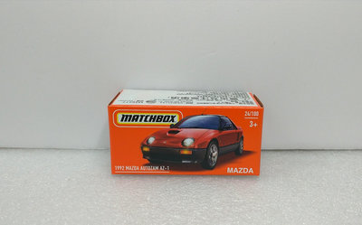 全新 MATCHBOX 火柴盒 1992 MAZDA AUTOZAM AZ-1 馬自達 盒裝 小汽車 經典 鷗翼