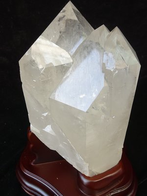 ~shalin-crystal~巴西白水晶骨幹~4.73公斤~晶質清透~質地超優~值得珍藏!