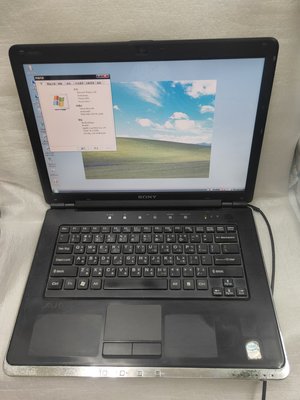 SONY Vaio PCG-5KAP 14.1吋雙核心筆記型電腦 Windows XP "現貨