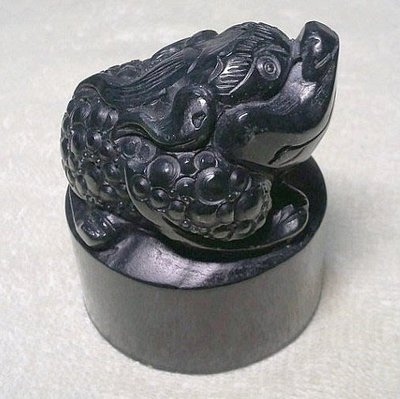 中国 玉石白玉彫刻 獅子 紙鎮 置物 C R5388-