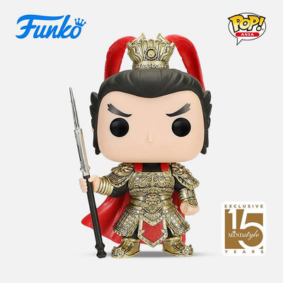 Funko POP Asia 三國呂布曹操關羽Q版公仔手辦五虎上將潮玩具禮物