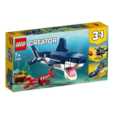 積木總動員 LEGO 樂高 Creator 31088 三合一 深海生物 26*14*5cm 230pcs