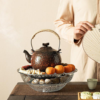 茶具 茶杯 陶瓷杯 馬克杯 圍爐煮茶室內家用一全套配件烤茶套裝茶壺器具電陶爐煮茶器煮茶爐