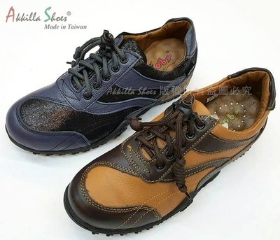 台灣製造 ZOBR路豹 NEW輕盈氣墊鞋款 全真皮女休閒鞋 B799免運費 5折特賣