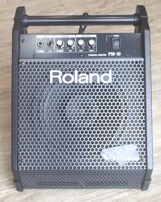 ＊雅典樂器世界＊極品 Roland 羅蘭 PM10 PM-10 個人用 30瓦 監聽音箱 鼓音箱