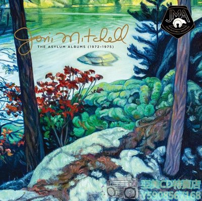 亞美CD特賣店 4CD Joni Mitchell  The Asylum Albums 1972-1975 正版