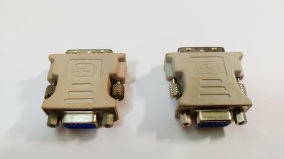 DVI-I 轉 to VGA D-Sub 轉接頭 轉換頭 轉換器 數位轉類比