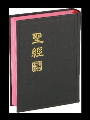 【中文聖經新標點和合本】CUNP53 上帝版 或 神版 中型 教會公用聖經 黑色硬面紅邊