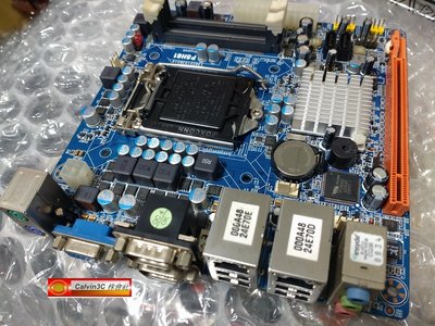 青雲 PSH61 1155腳位 Intel H61晶片 DDR3 SATA VGA 2組LAN 2組RS232 ITX板