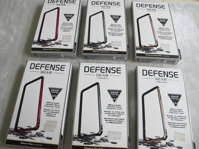 全新品~DEFENSE X-Doria GEAR~5.5吋 iPhone6+/6S+ 軍規時尚.極盾刀鋒.防摔殼.公司貨