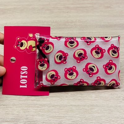 ❤Lika小舖❤限量供應 ￼日本正版 透明 零錢包化妝包收納包果凍包 證件包 迪士尼玩具總動員三眼怪