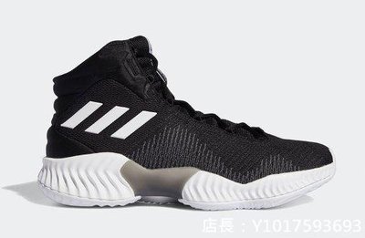 Adidas Pro Bounce 復古 經典 時尚 高幫 緩震 實戰 黑白 休閒 運動 籃球鞋 FW5746 男鞋