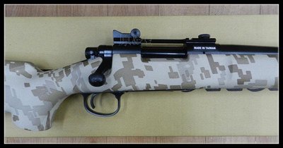 【原型軍品】全新 II 數位迷彩 沙色~KJ M700 全金屬瓦斯狙擊槍，長槍(一體成型槍身)