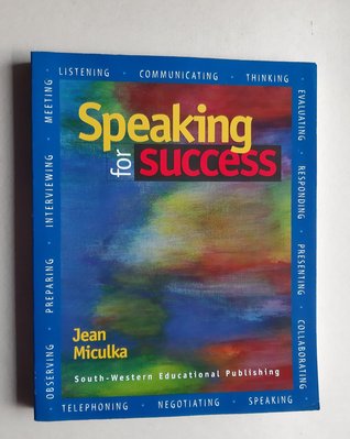 英文口說練習Speaking for Success 《Communicating, Thinking, Presenting, Meeting 》（全新）