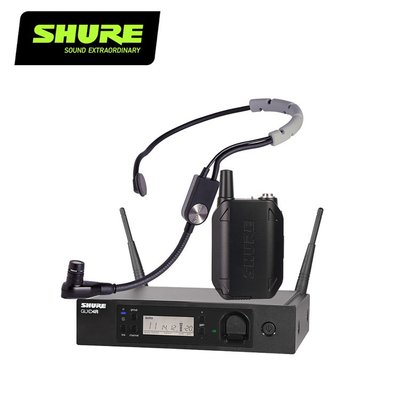 SHURE GLXD14R / SM35 頭戴式無線麥克風系統-原廠公司貨