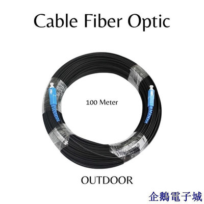 全館免運 Sc-sc 光纖電纜 FTTH fiber100 米 可開發票