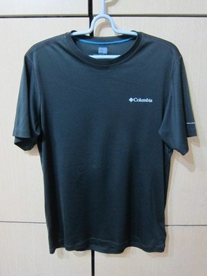 衣市藍~COLUMBIA OMNI-FREEZE 短袖排汗T恤 (M~黑~) (210927)