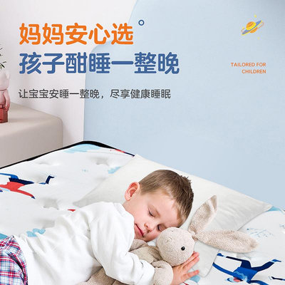 兒童床墊天然乳膠獨立彈簧偏硬護脊無席夢思家用床墊