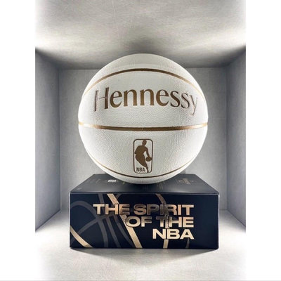 軒尼詩 Hennessy x NBA 合作 籃球 潮玩籃球 全新 限量
