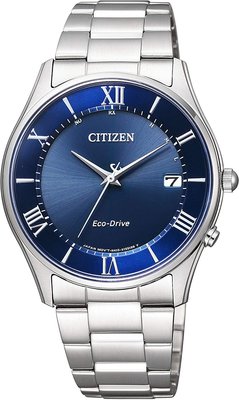 日本正版 CITIZEN 星辰 光電能 AS1060-54L 薄型 男錶 手錶 電波錶 日本代購