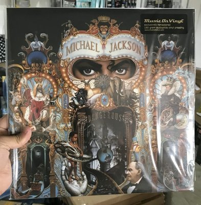 在途 黑膠唱片 邁克爾杰克遜 Michael Jackson Dangerous 2LP時光光碟 CD碟片 樂樂~
