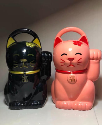 日本招財貓 中古 昭和玩具 糖果罐 儲物箱 擺件 緣起物