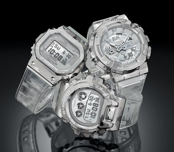 【回饋粉絲/限量10組/每人限購1品】【台灣CASIO原廠公司貨】G SHOCK 「冰酷迷彩」GM-5600SCM-1